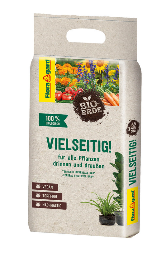Floragard Bio-Erde Vielseitig mit Tragegriff