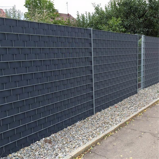 Sichtschutzstreifen PVC 2 Stück 9,5 cm  x 2,55 m