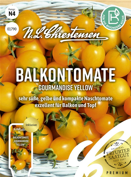 Tomatensamen 'Gourmandise Yellow'