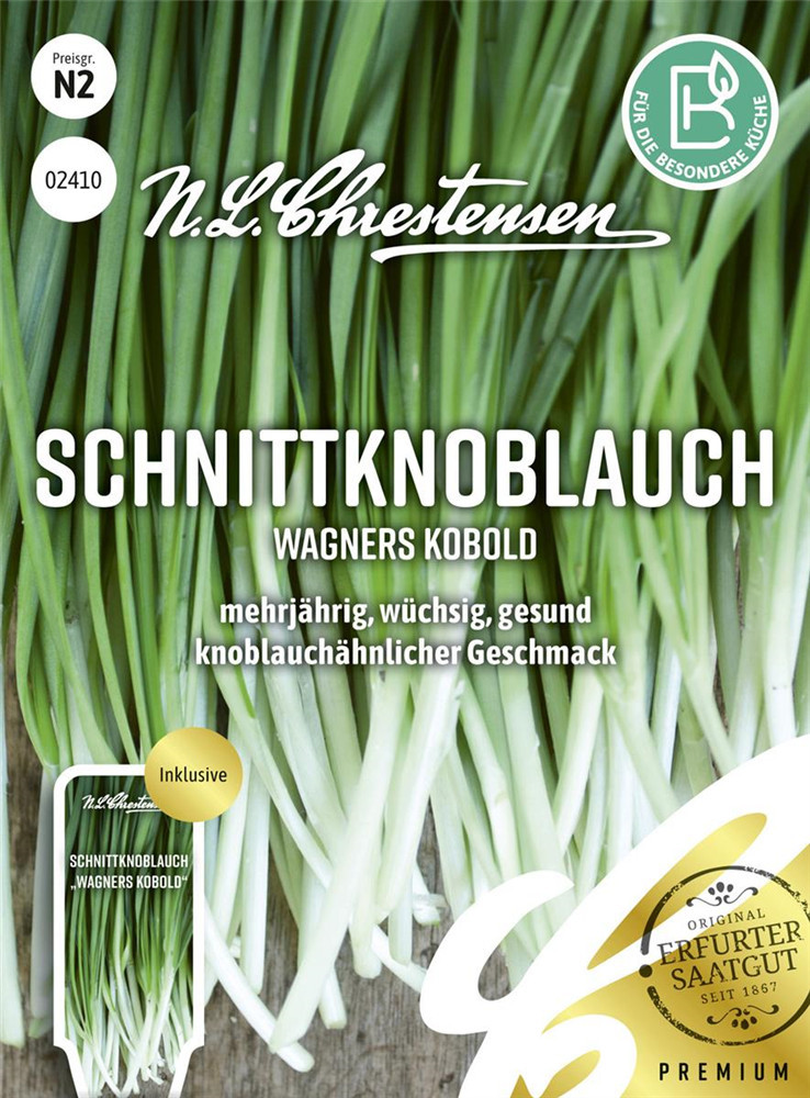 Schnittknoblauchsamen 'Wagners Kobold'