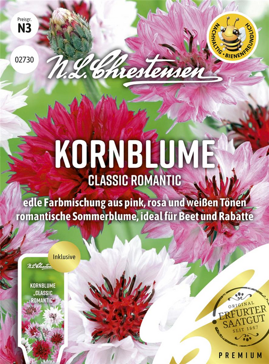 Kornblumensamen 'Classic Romantic'