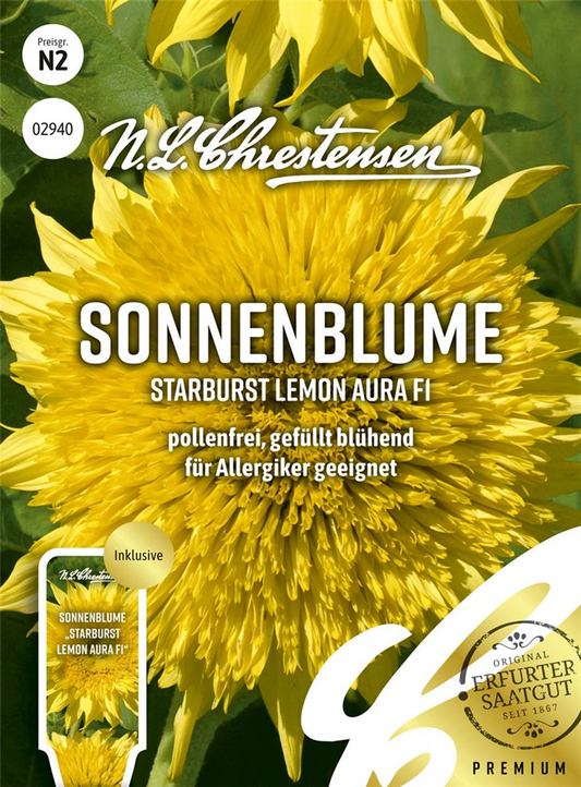 Sonnenblumensamen 'Starburst Lemon Aura'
