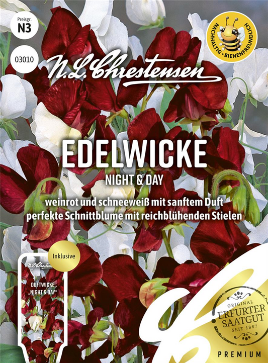 Gartenwickensamen 'Night & Day'