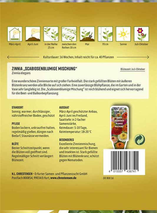 Zinniensamen