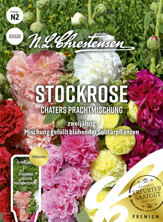 Stockrosensamen 'Chater'