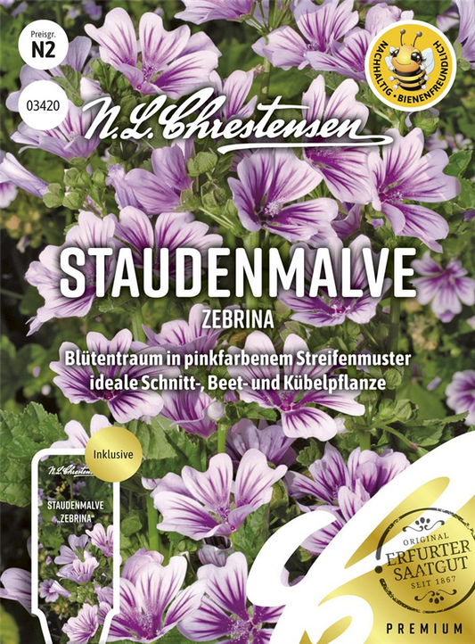 Malvensamen 'Zebrina'
