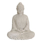 Buddha in Beige aus Poly, B19 x T13 x H23 cm