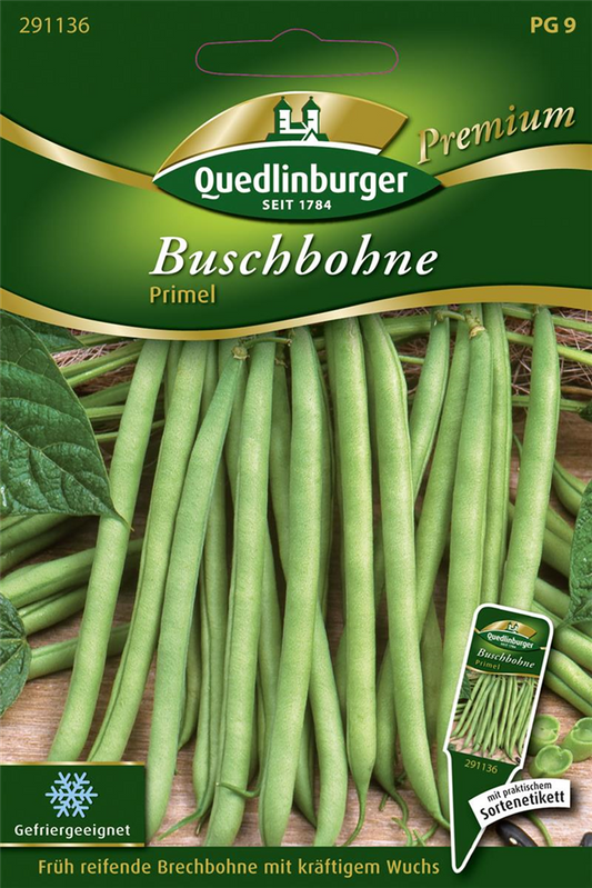 Buschbohnensamen 'Primel'