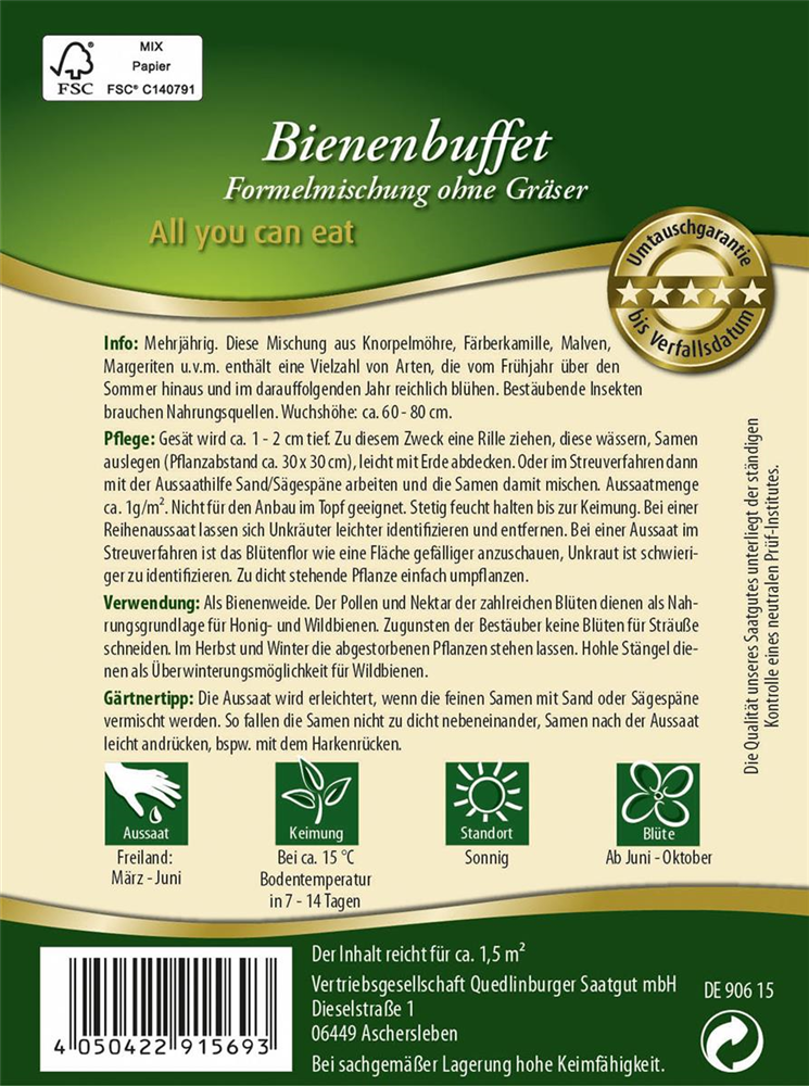 Bienenweide-Samen