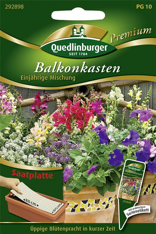 Balkonkastenmischung-Samen