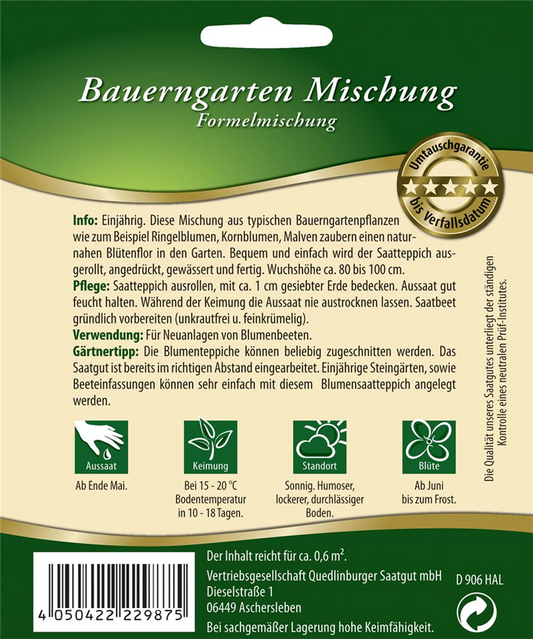 Bauerngarten-Blumen-Samen