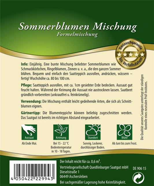 Sommerblumensamen