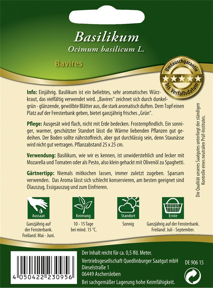 Basilikumsamen 'Bavires'
