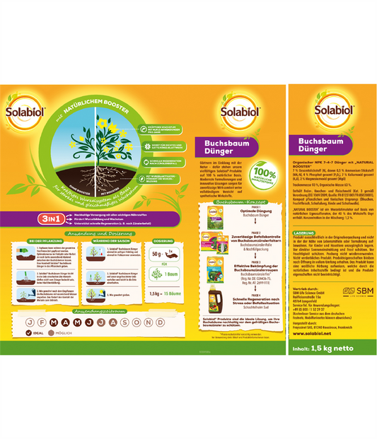 Solabiol® Buchsbaum Dünger