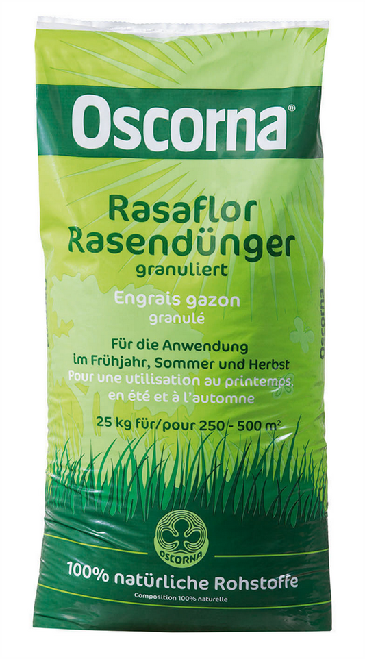 Oscorna Rasaflor Rasendünger granuliert 25 kg