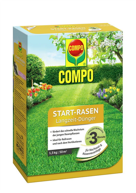 Compo Start-Rasen Langzeit-Dünger