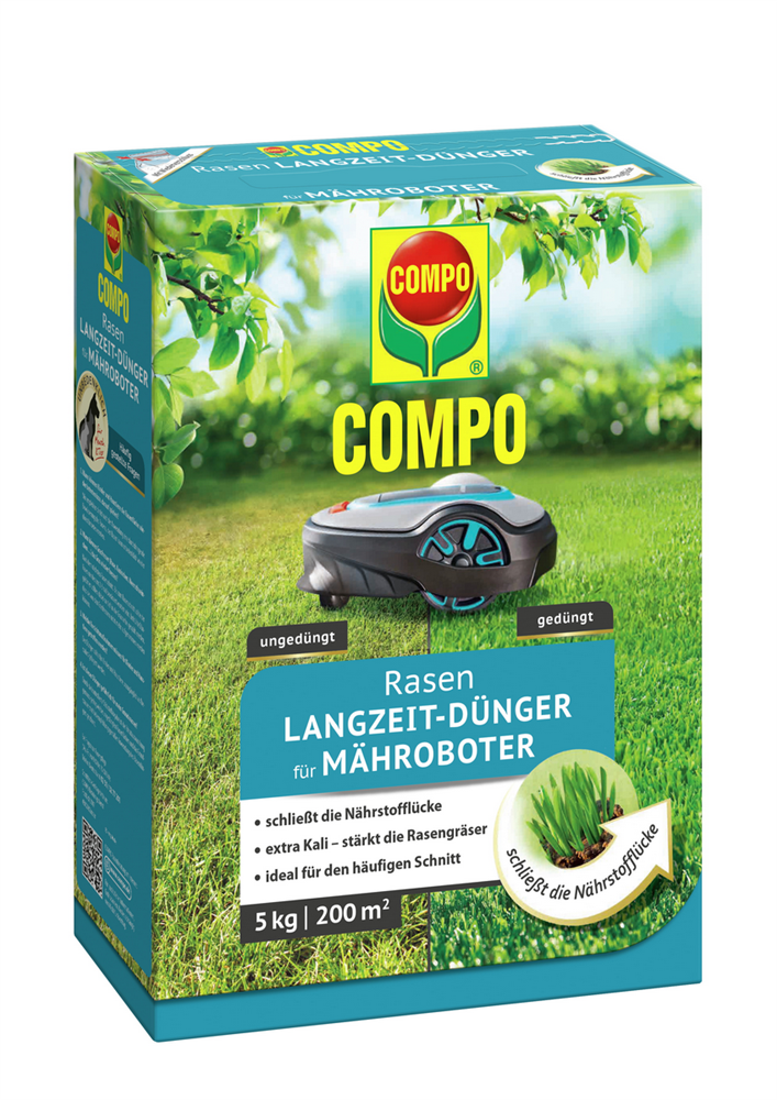 Compo ROBO-RASEN Langzeit-Dünger