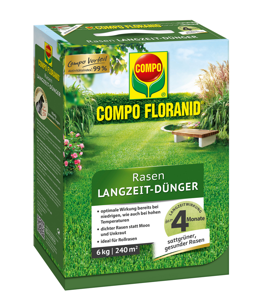 Compo FLORANID Rasen-Langzeitdünger