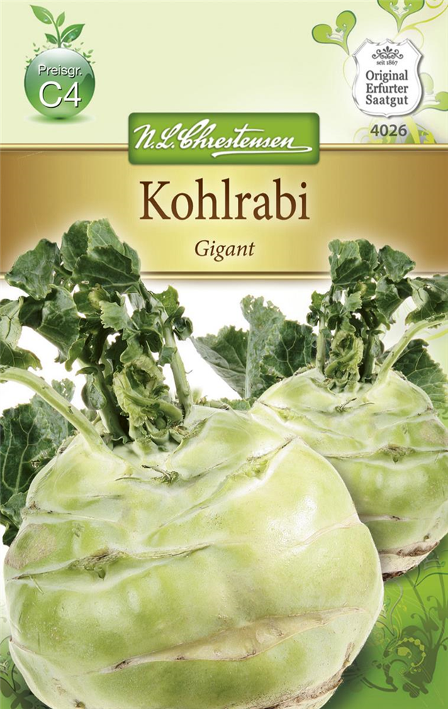 Kohlrabisamen 'Gigant'