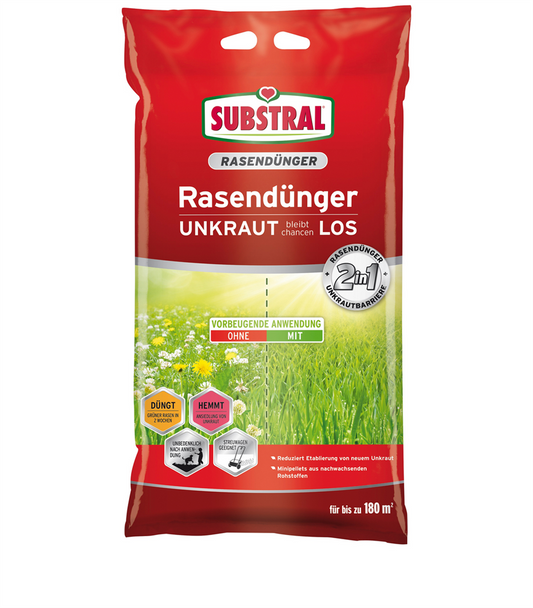 Substral 2in1 Rasendünger Unkraut bleibt chancenLOS