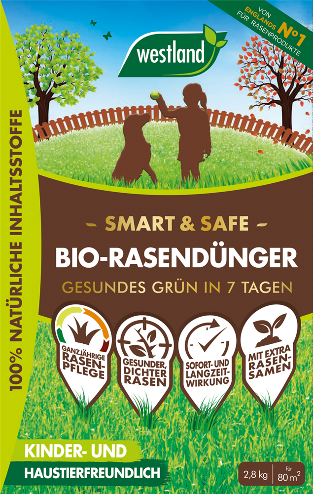Westland Bio Rasendünger Smart & Safe