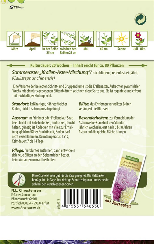 Krallenastersamen