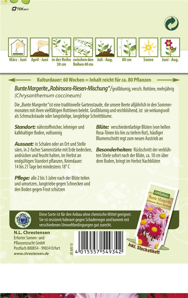 Mageritensamen 'Robinsons Riesen'