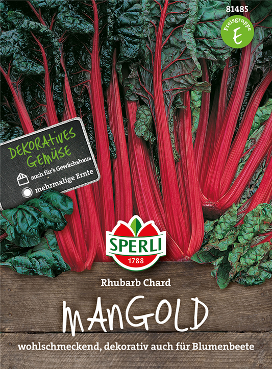 Blatt-Mangold 'Rhubarb Chard'