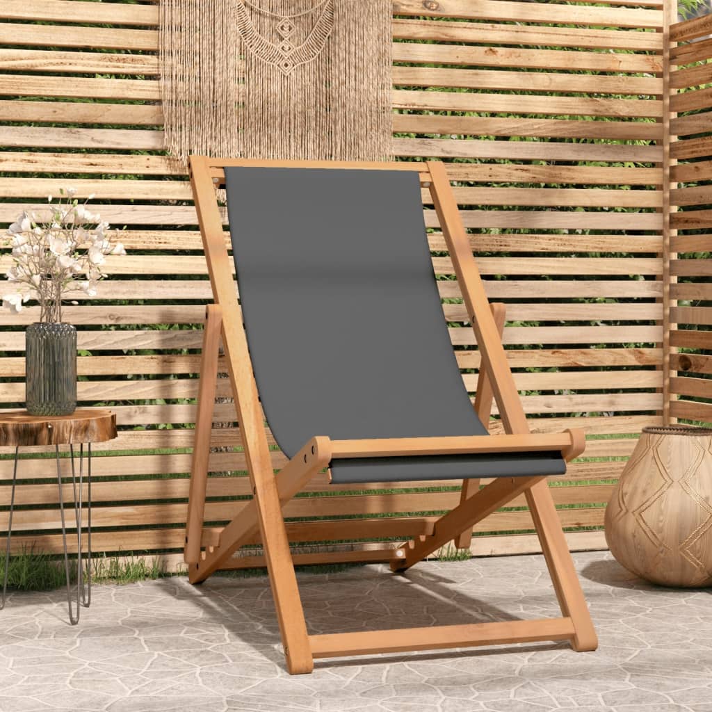 Liegestuhl Massivholz Teak