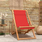 Liegestuhl Massivholz Teak