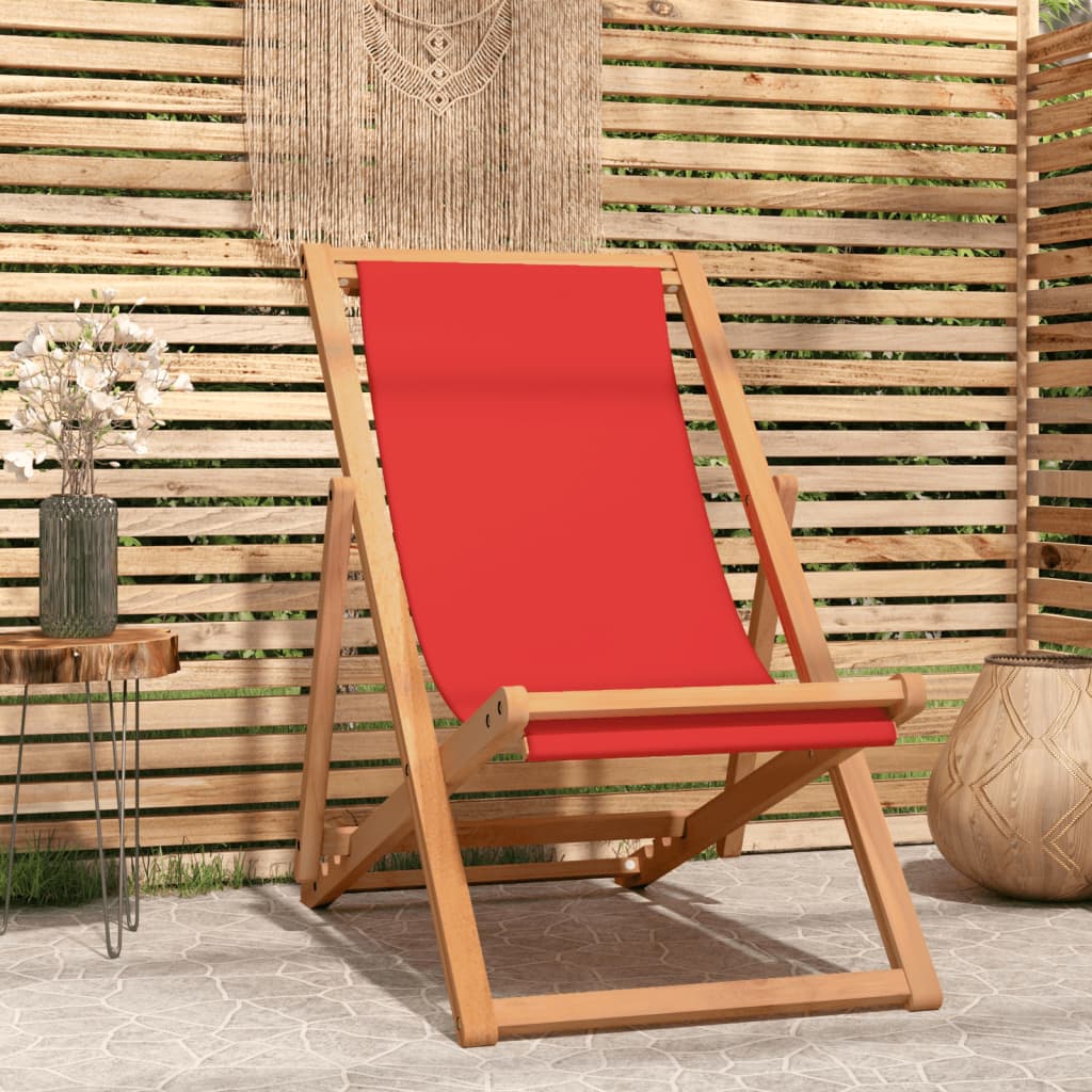 Liegestuhl Massivholz Teak