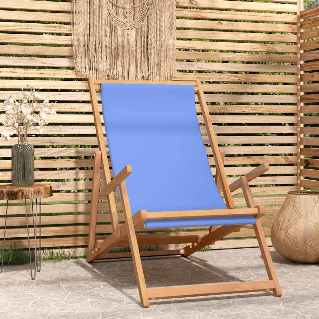 Liegestuhl Massivholz Teak