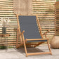 Liegestuhl Massivholz Teak