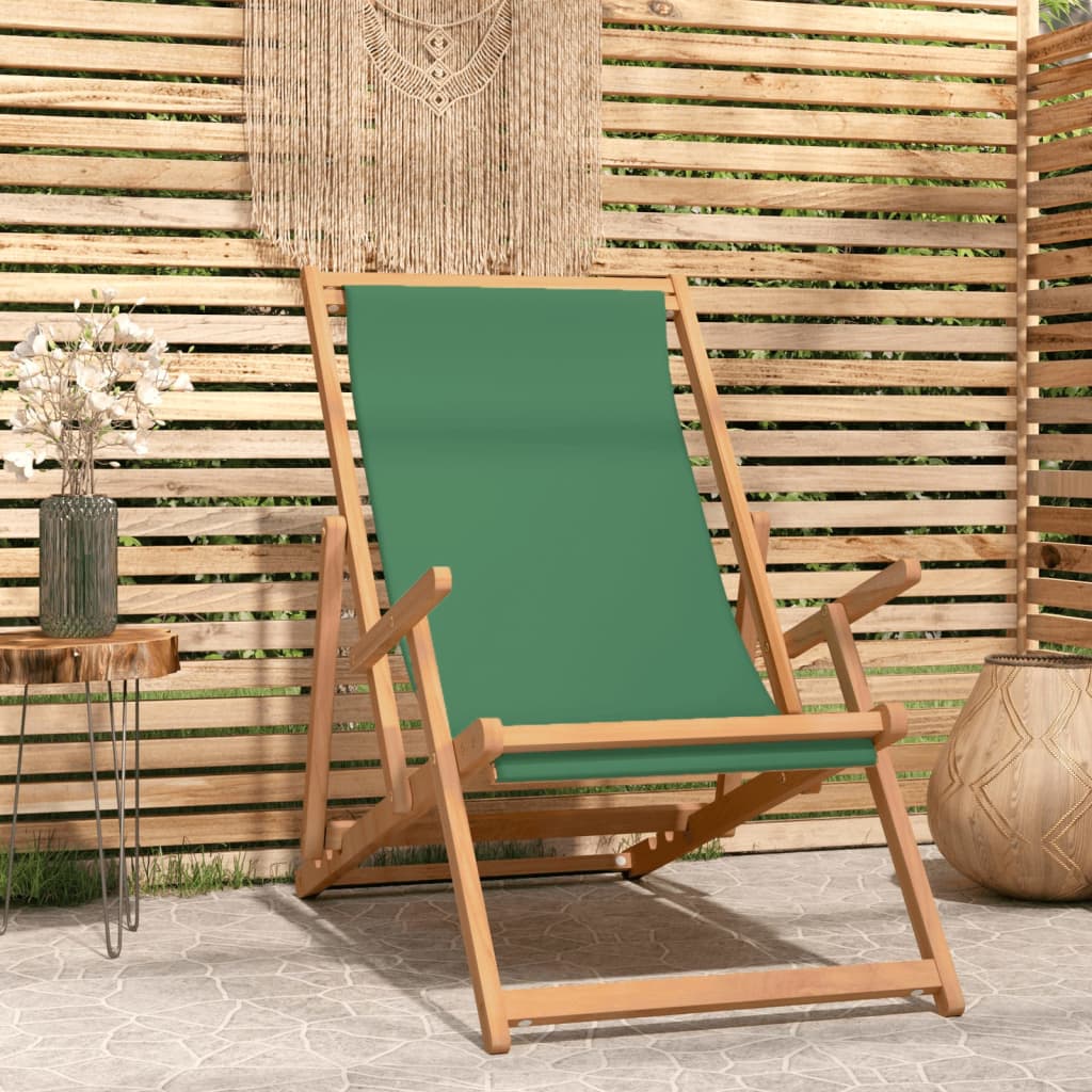 Liegestuhl Massivholz Teak