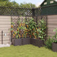 Garten Blumenkübel Mit Bewässerung Und Rädern 4 Stk. Pp