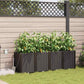 Garten Blumenkübel Mit Bewässerung Und Rädern 4 Stk. Pp