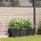 Garten Blumenkübel Mit Bewässerung Und Rädern 4 Stk. Pp