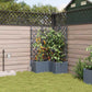 Garten Blumenkübel Mit Bewässerung Und Rädern 4 Stk. Pp