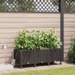 Garten Blumenkübel Mit Bewässerung Und Rädern 4 Stk. Pp
