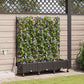Garten Blumenkübel Mit Bewässerung Und Rädern 4 Stk. Pp