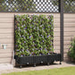 Garten Blumenkübel Mit Bewässerung Und Rädern 4 Stk. Pp