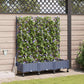 Garten Blumenkübel Mit Bewässerung Und Rädern 4 Stk. Pp