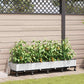Garten Blumenkübel Mit Bewässerung Und Rädern 4 Stk. Pp