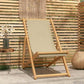 Liegestuhl Massivholz Teak