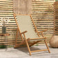 Liegestuhl Massivholz Teak