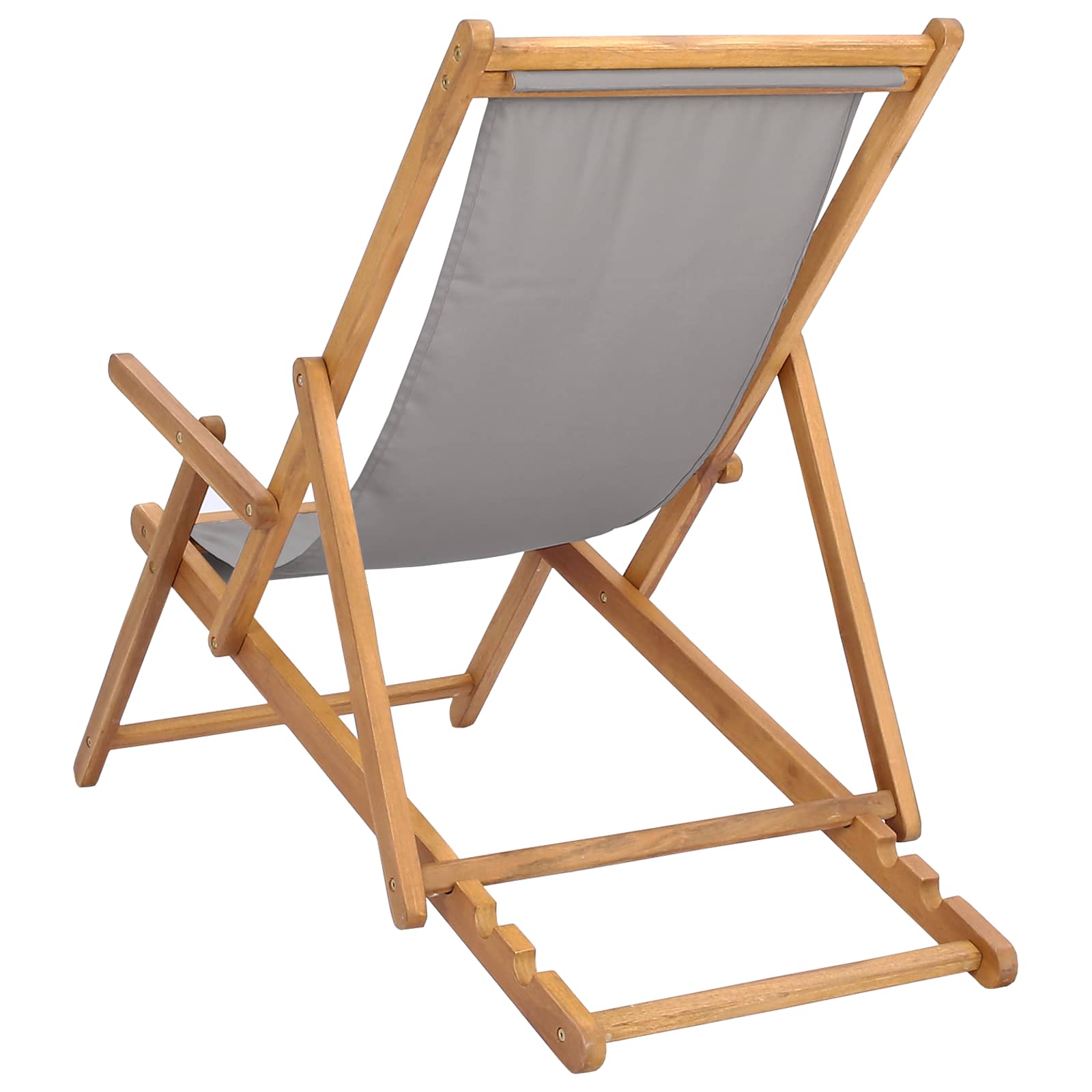 Liegestuhl Massivholz Teak