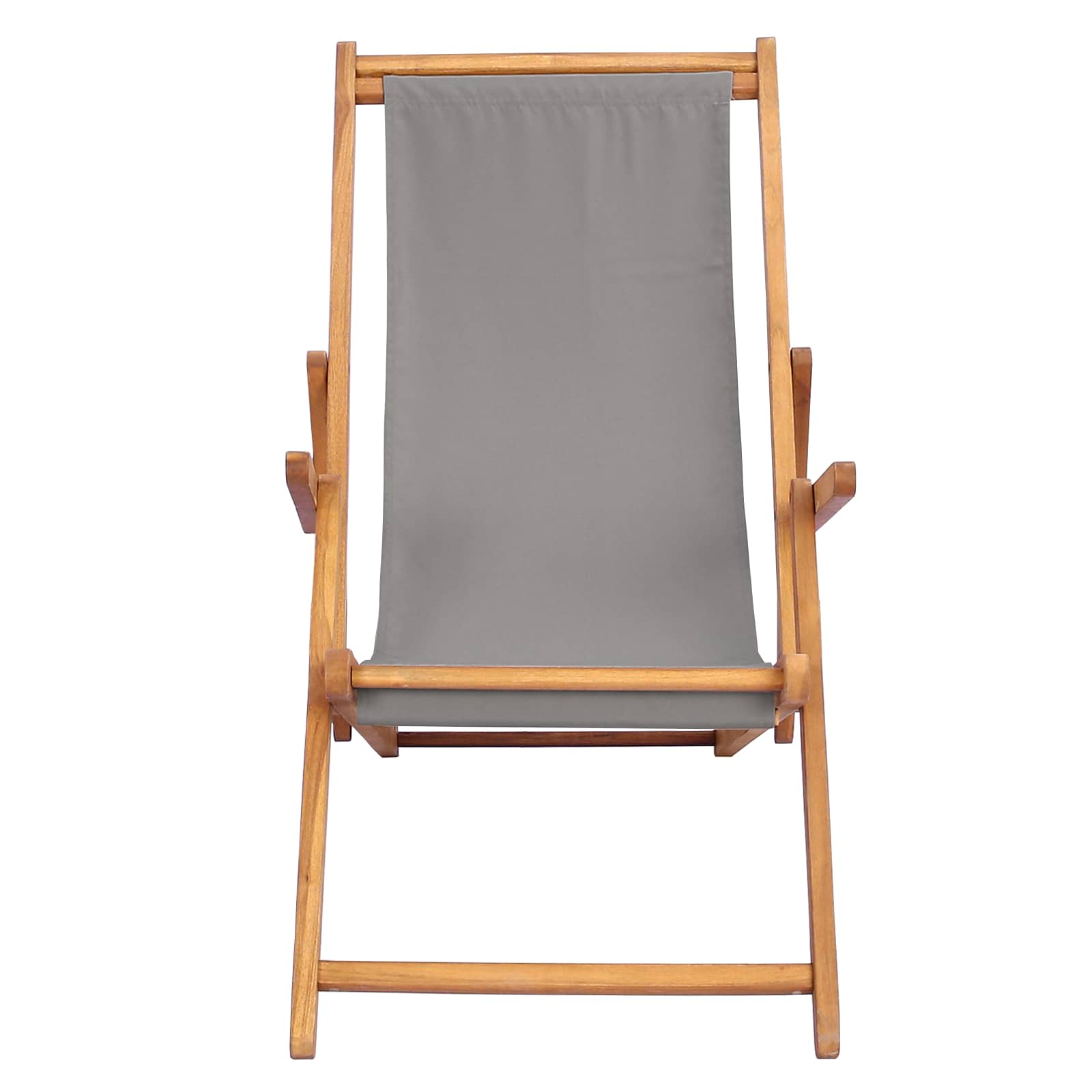 Liegestuhl Massivholz Teak