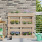 Pflanzkasten Für Europaletten 12 Stk. 36X13,5X9,5 Cm Pp