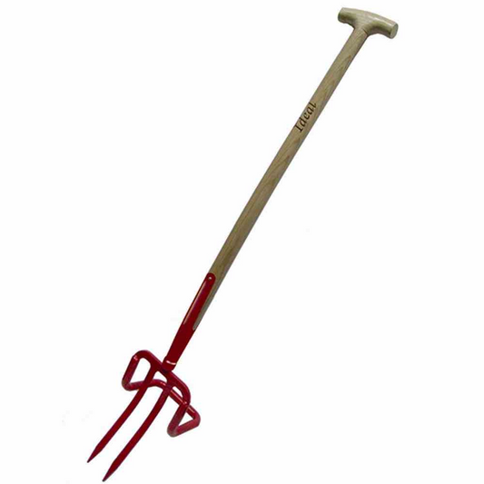 Ideal Unkrautstecher mit Stiel und 2 Bajonettzinken, 85 cm