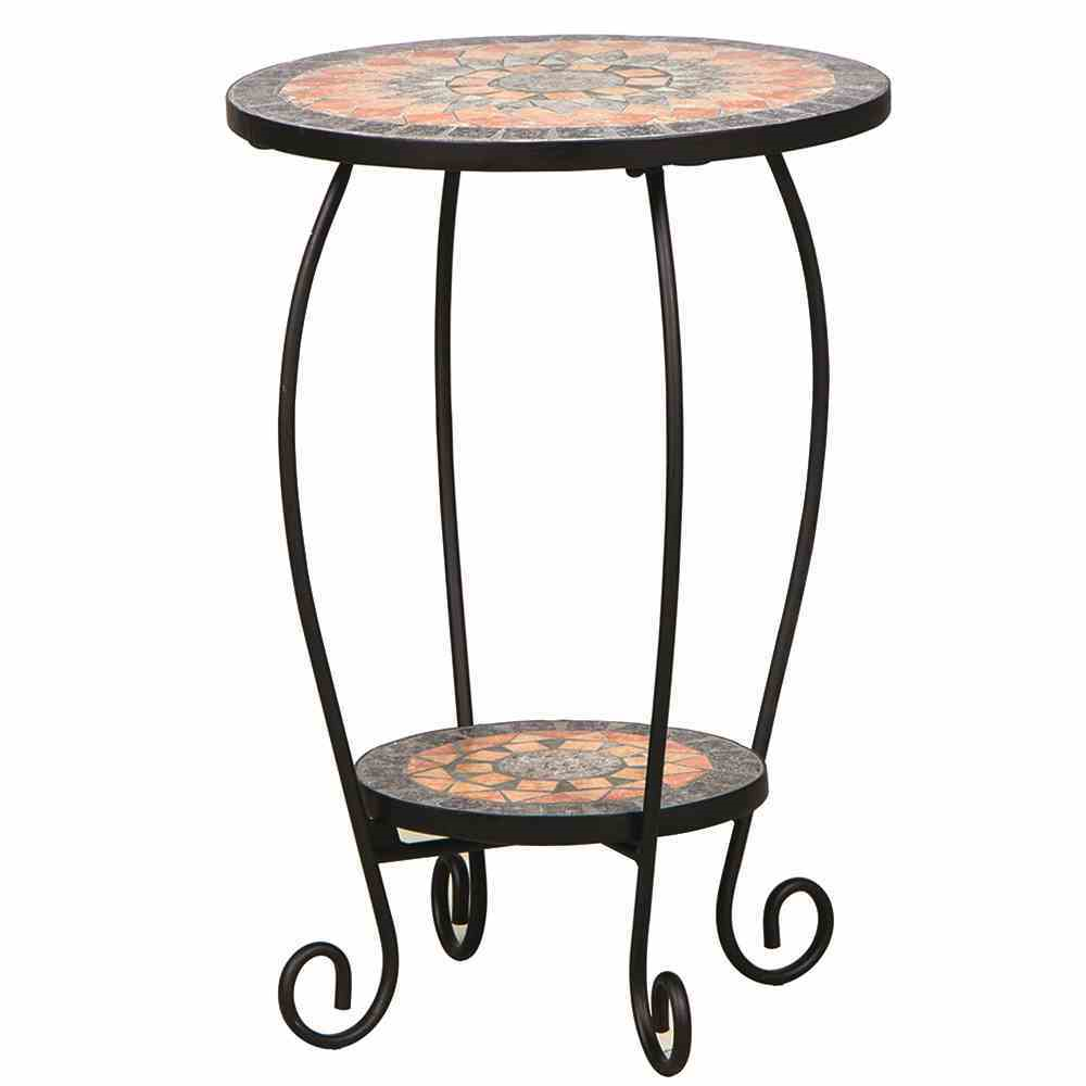 Siena Garden Prato Blumenständer Eisen/Mosaikoptik